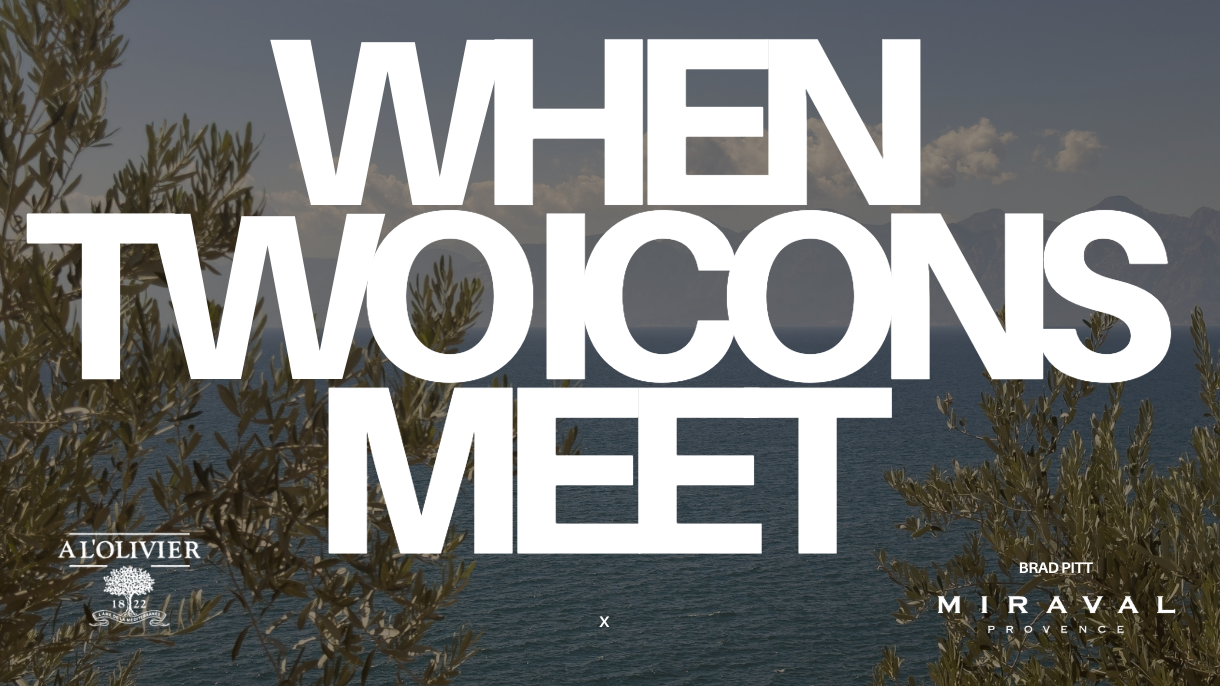 When two icons meet presentation visual